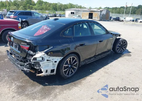 2024 BMW I4 Edrive35 из США, поврежденный, VIN WBY43AW06RFR95835